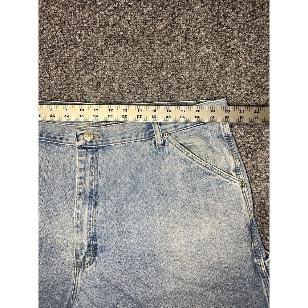 WRG Jeans Co Men's Light Wash Carpenter Denim Jeans Regular Fit Cotton 40x29 - Picture 5 of 8